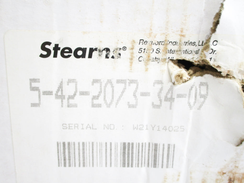 STEARNS 5-42-2073-34-09 NSMP