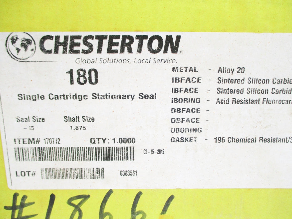 CHESTERTON 180-15 1.875 NSMP