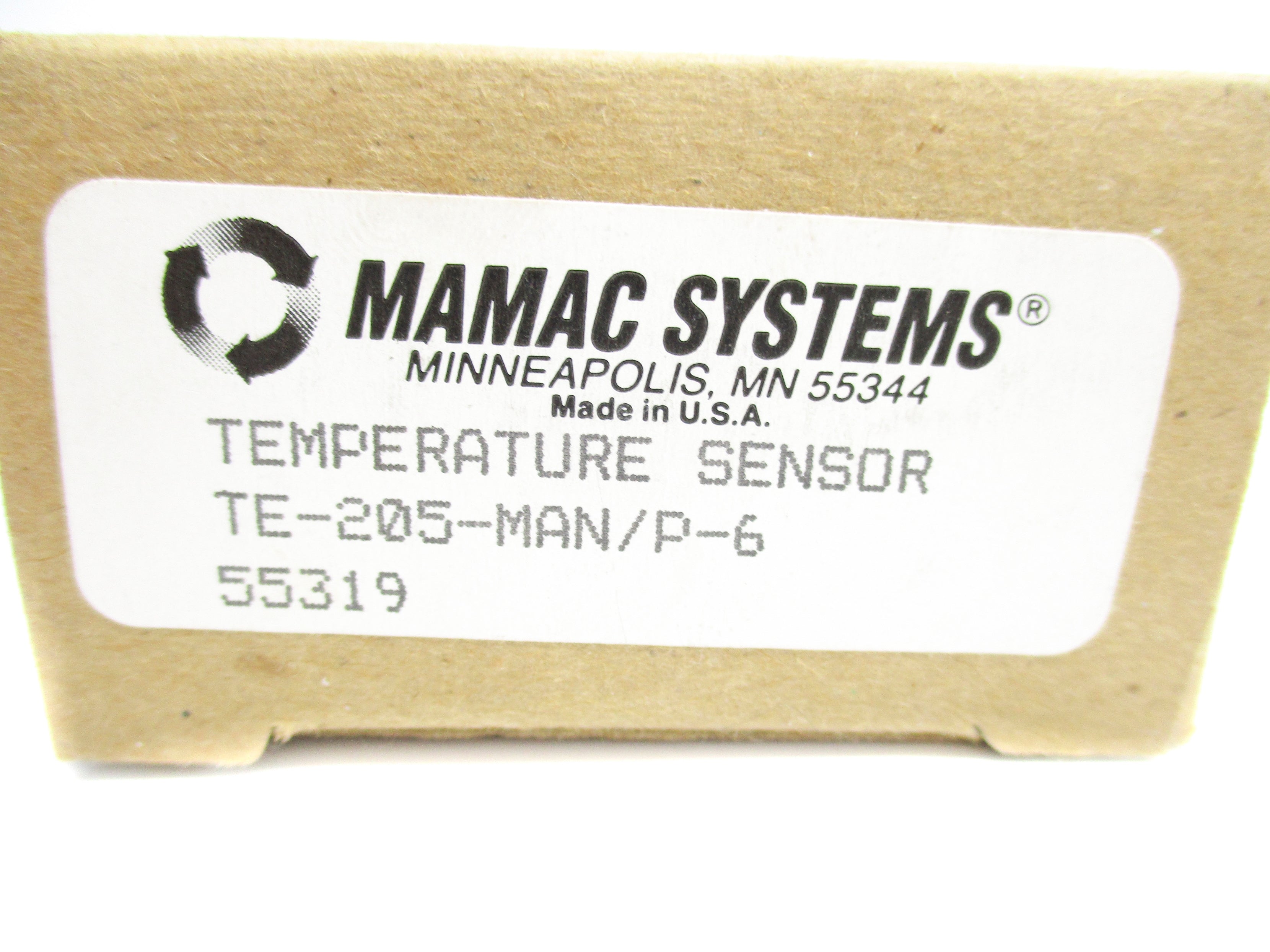 MAMAC SYSTEMS TE-205-MAN/P-6 NSMP