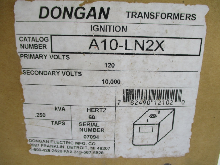 DONGAN A10-LN2X .250KVA NSMP