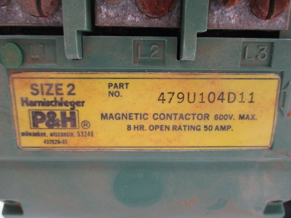 HARNISCHFEGER 479U104D11 110-120/220-240V UNMP