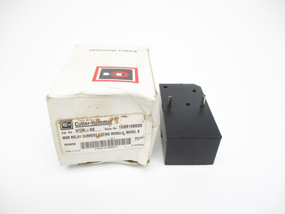 CUTLER HAMMER 1D89108G03 HTM-03 NSMP