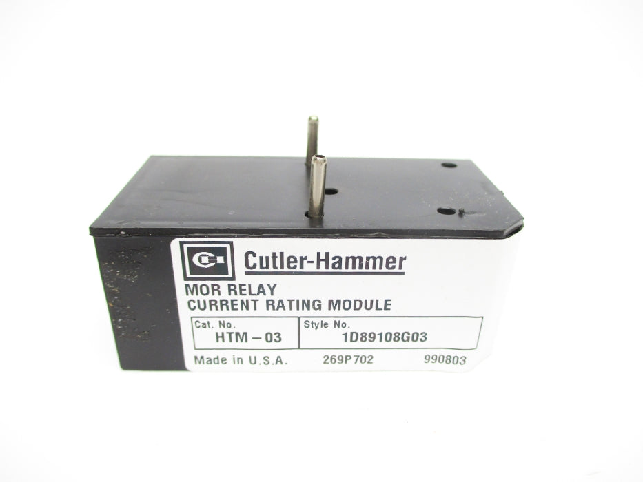 CUTLER HAMMER 1D89108G03 HTM-03 NSMP