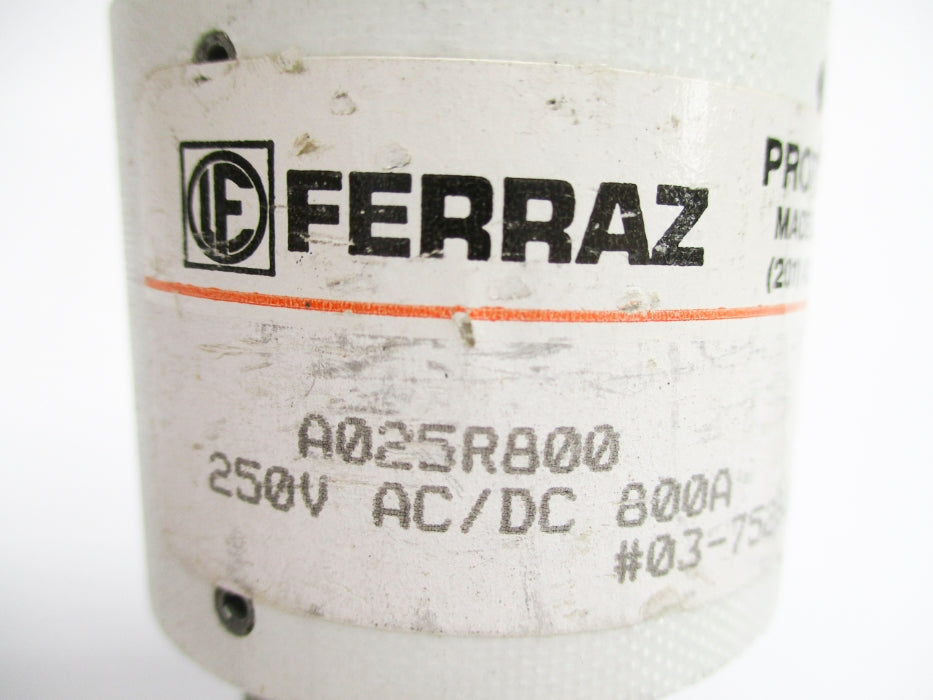 FERRAZ A025R800 800A 250VAC/DC UNMP