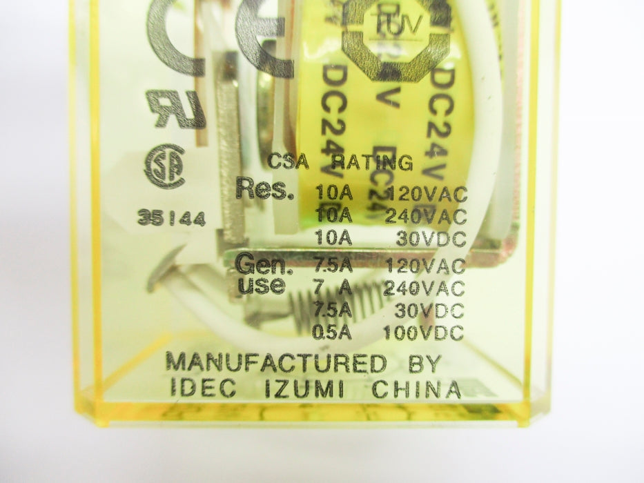IDEC RR2P-U 24VDC 10A NSNP