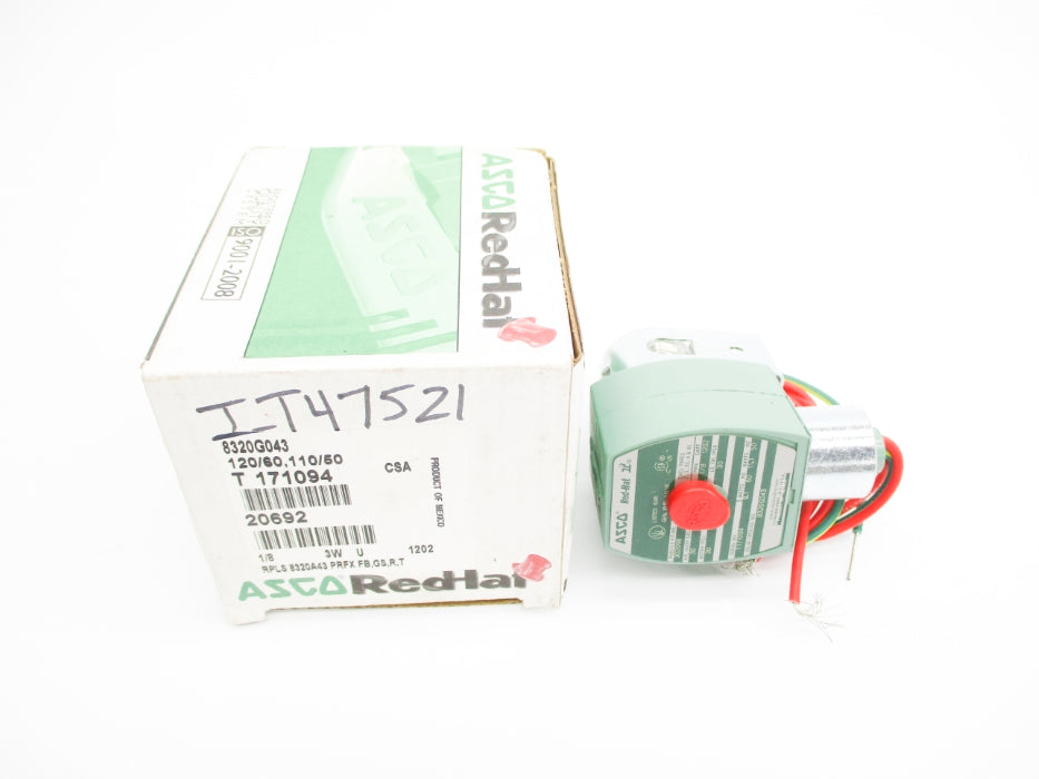 ASCO 8320G043 110/120V 30PSI 1/8" NSMP