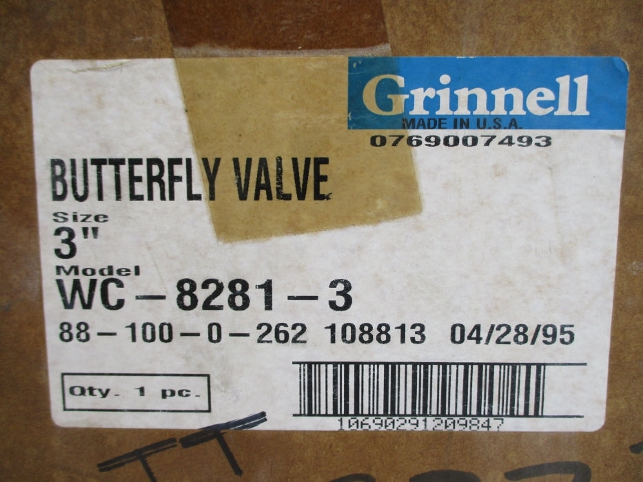 GRINNELL WC-8281-3 (AS PICTURED) NSMP