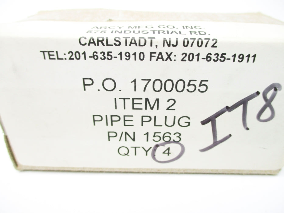 ARCY 1563 (PKG OF 4) NSMP
