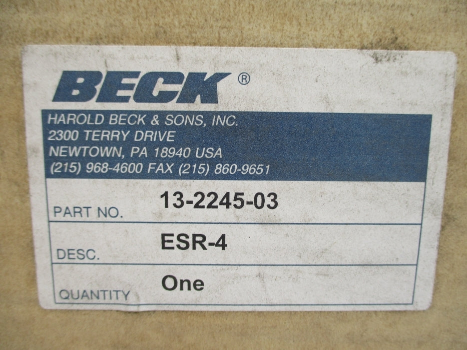 BECK 13-2245-03 NSMP
