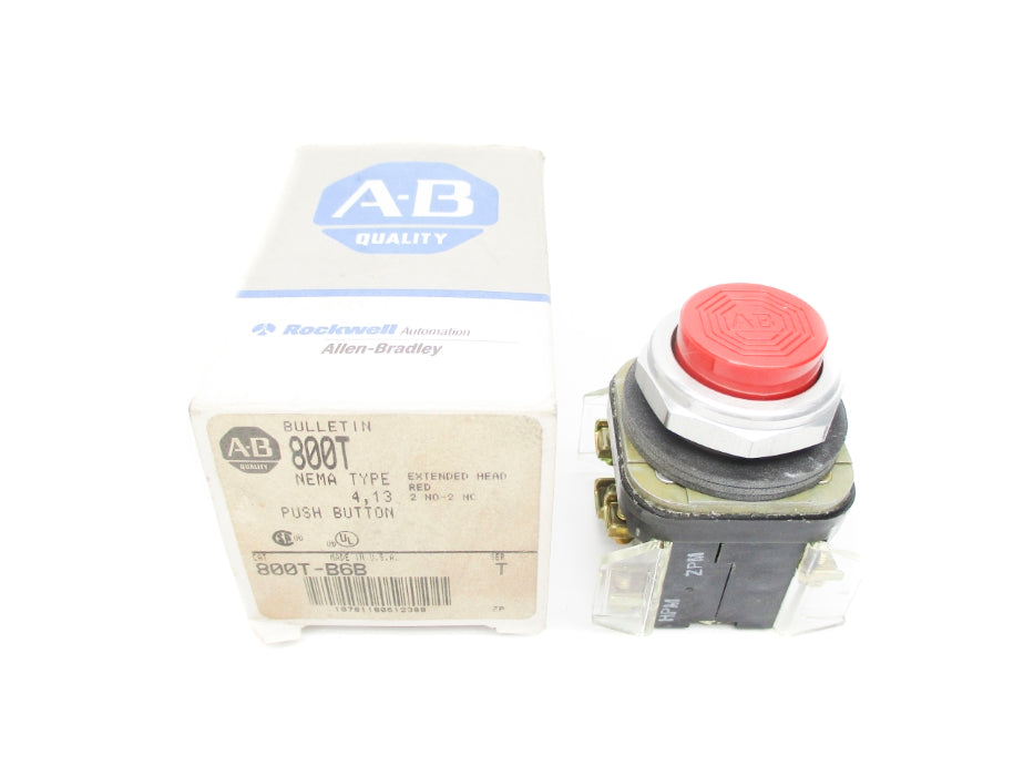 ALLEN BRADLEY 800T-B6B SER. T (GY/BL) NSMP