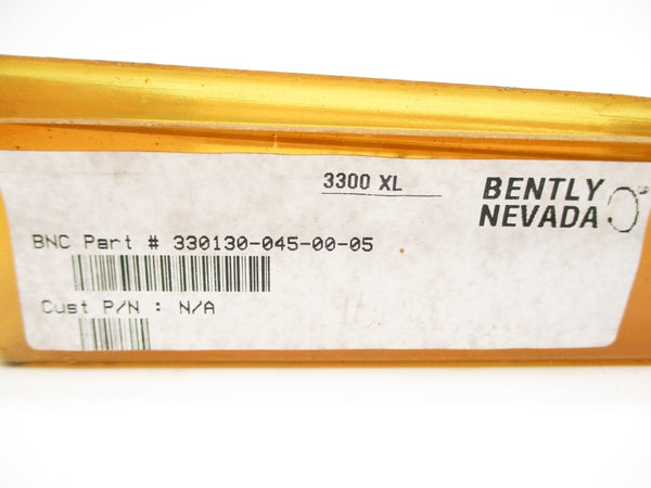 BENTLY NEVADA 330130-045-00-05 3300-XL-8MM NSMP