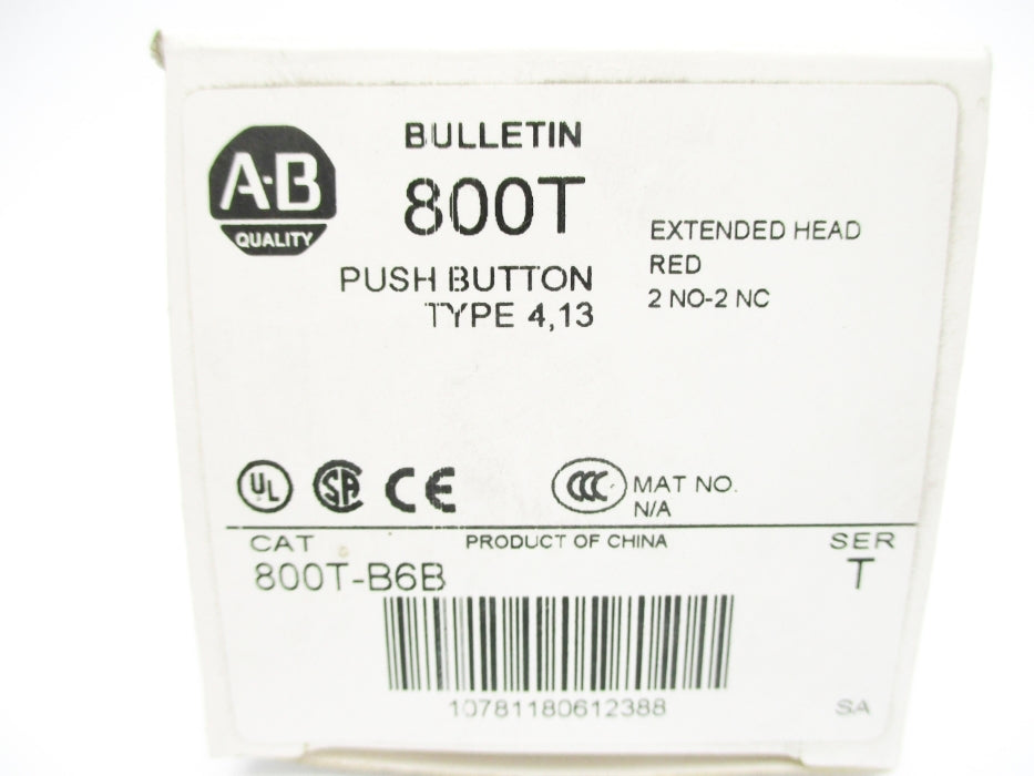INDUSTRIAL SPARE PART 800T-B6B SER. T (WH) NSMP
