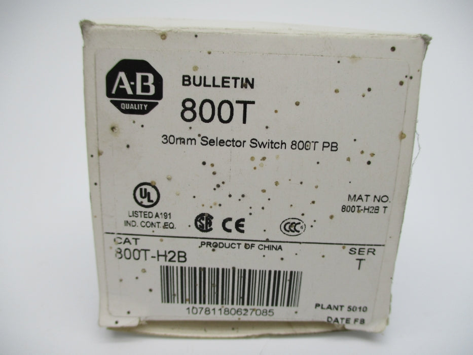 INDUSTRIAL SPARE PART 800T-H2B SER. T (WH) NSMP