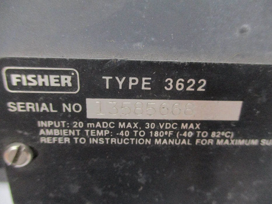 FISHER CONTROLS 3622 (AS PICTURED2) NSNP
