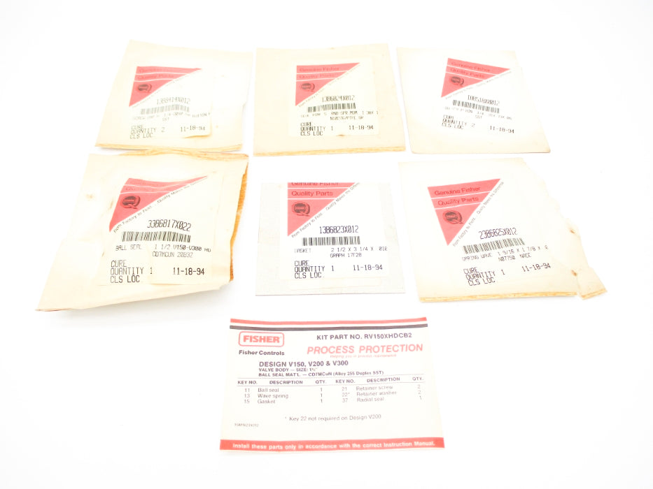 FISHER CONTROLS RV150XHDCB2 NSMP