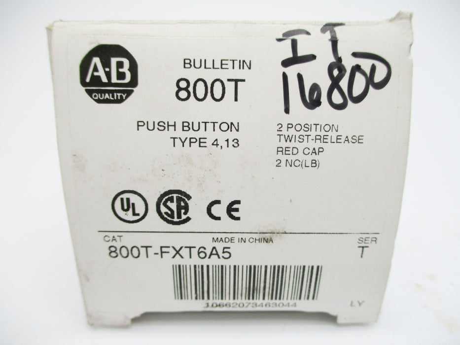 INDUSTRIAL SPARE PART 800T-FXT6A5 SER. T (WH) NSMP