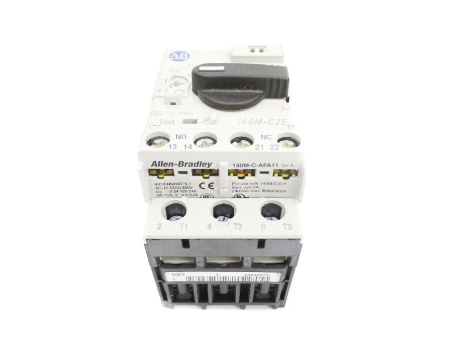 ALLEN BRADLEY 140M-C2E-C10 SER. C 690V 6.3-10A NSNP