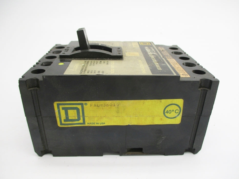 SQUARE D FAL36015 15A 600VAC UNMP