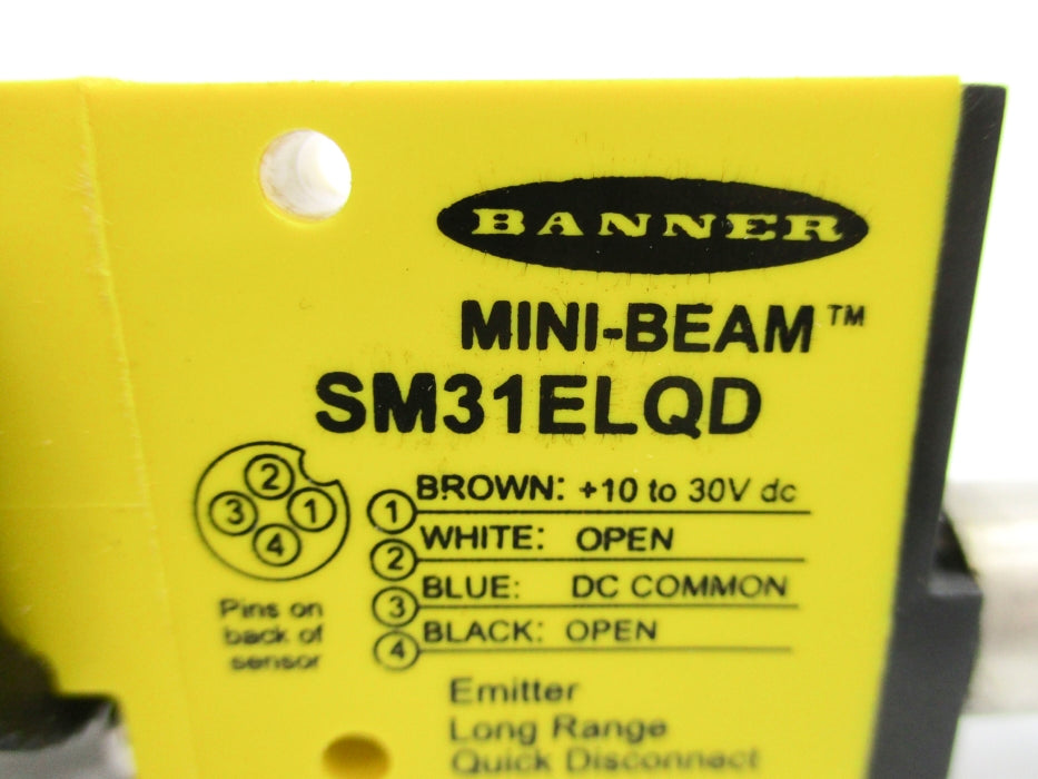 BANNER ENGINEERING SM31ELQD 10-30VDC NSNP