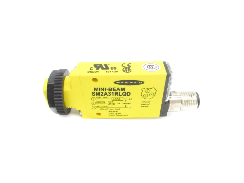 BANNER ENGINEERING SM2A31RLQD 24-240VAC NSNP