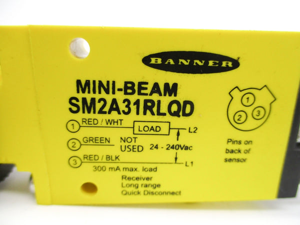 BANNER ENGINEERING SM2A31RLQD 24-240VAC NSNP