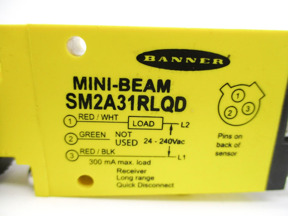 BANNER ENGINEERING SM2A31RLQD 24-240VAC NSNP