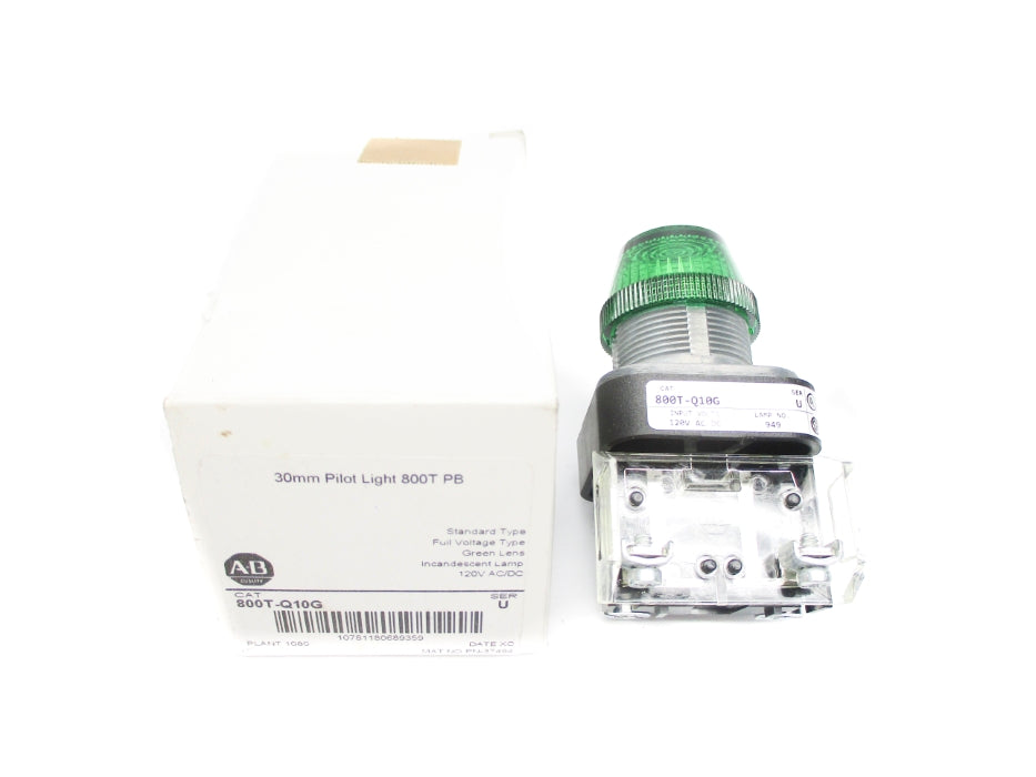 INDUSTRIAL SPARE PART 800T-Q10G SER. U 120VAC/DC (WH) NSMP