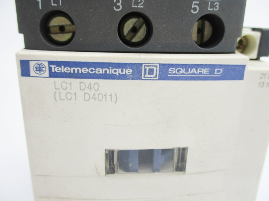TELEMECANIQUE LC1D40G7 120V NSNP