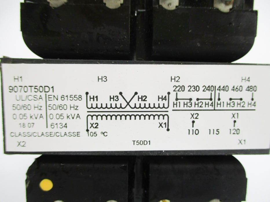 SQUARE D 9070T50D1 480V NSNP