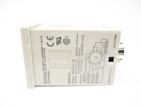 OMRON H3CA-A 24-240VAC 3A 99.9s-9990h NSMP
