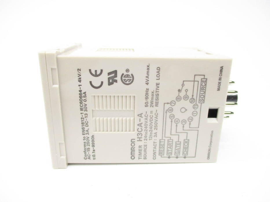 OMRON H3CA-A 24-240VAC 3A 99.9s-9990h NSMP