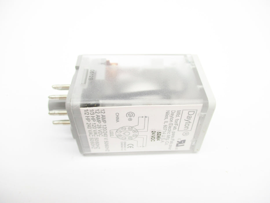 DAYTON 5Z464 24VDC 12A NSNP