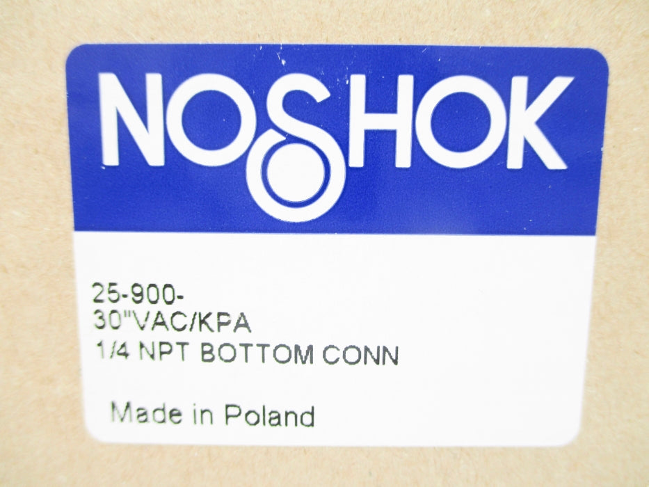 NOSHOK 25-900-30"VAC/KPA 1/4" NSMP