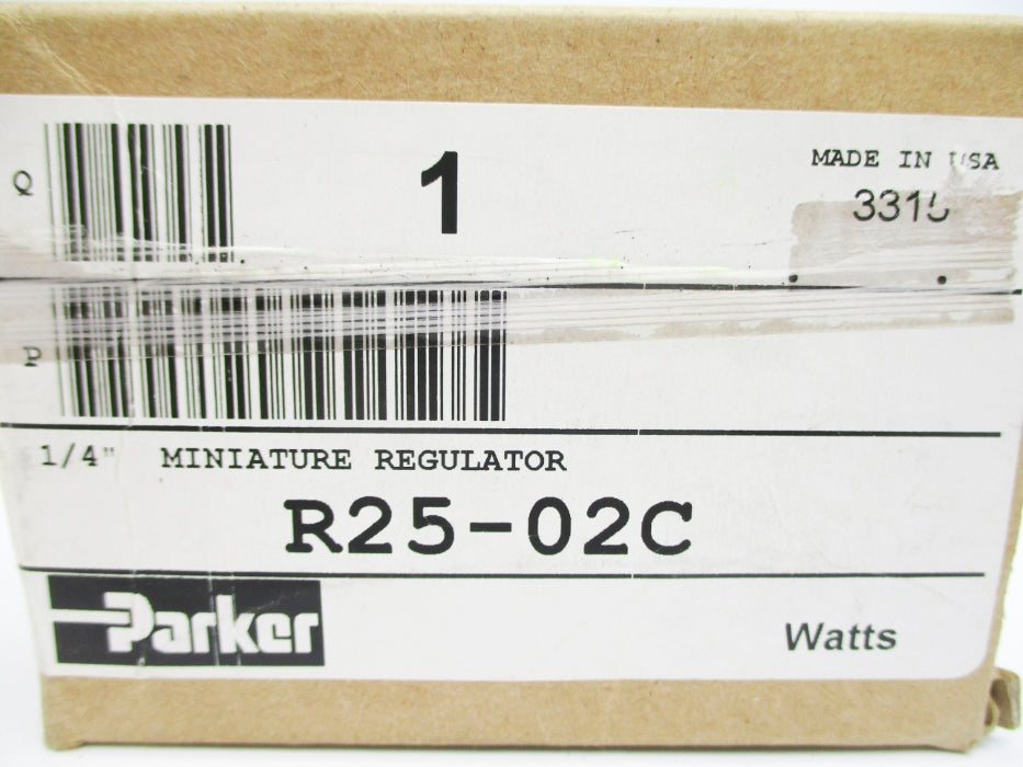 PARKER R25-02C 150PSI 1/4" NSMP