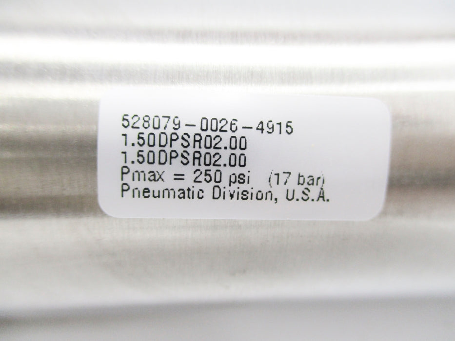 PARKER 1.50DPSR02.00 250PSI NSNP