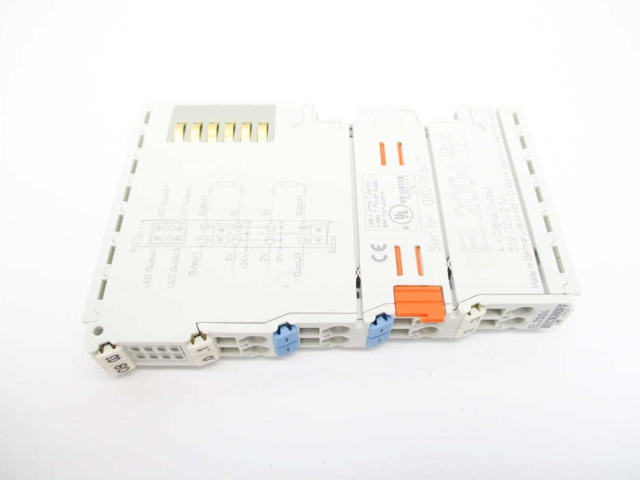 BECKHOFF EL2004 24VDC 0.5A NSMP