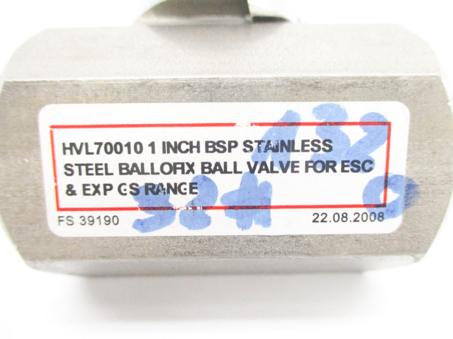 VALVE HVL70010 NSNP
