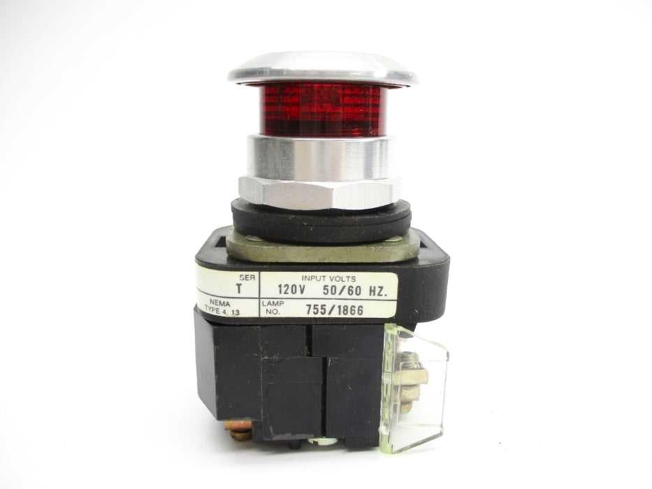 ALLEN BRADLEY 800T-FXP16A1 SER. T 120V NSNP