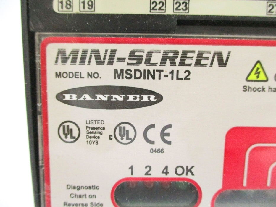 BANNER ENGINEERING MSDINT-1L2 NSNP