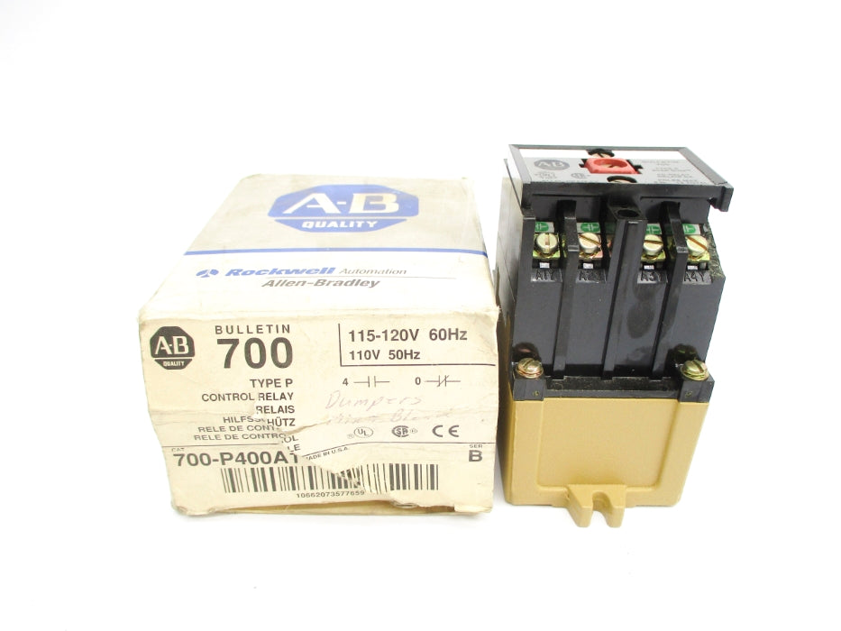 INDUSTRIAL SPARE PART 700-P400A1 SER. B 110/115-120V 10A (AS PICTURED) (GY/BL) NSMP
