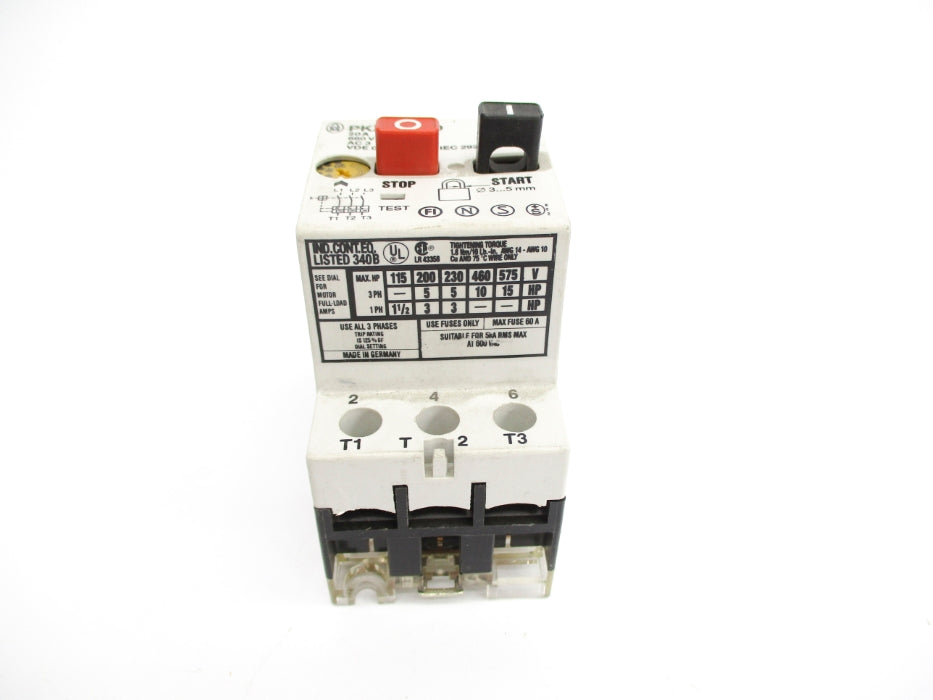 KLOCKNER MOELLER PKZM1-20 660VAC 16-20A NSNP