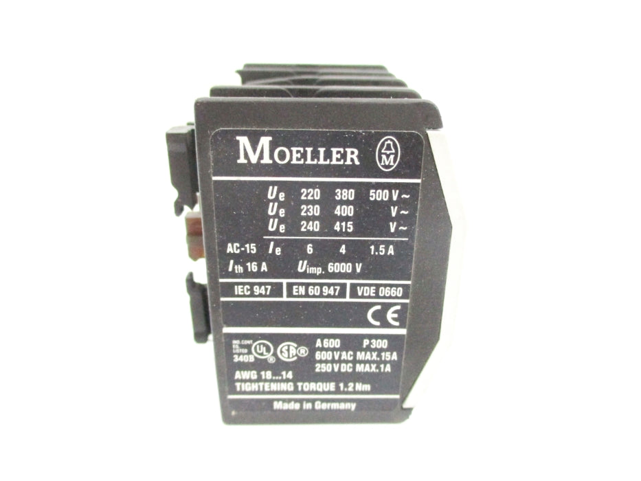 KLOCKNER MOELLER 04DIL 600VAC 16A NSNP