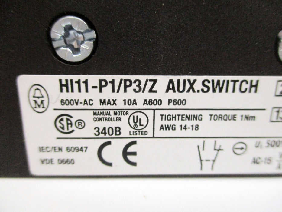 KLOCKNER MOELLER HI11-P1/P3/Z NSNP