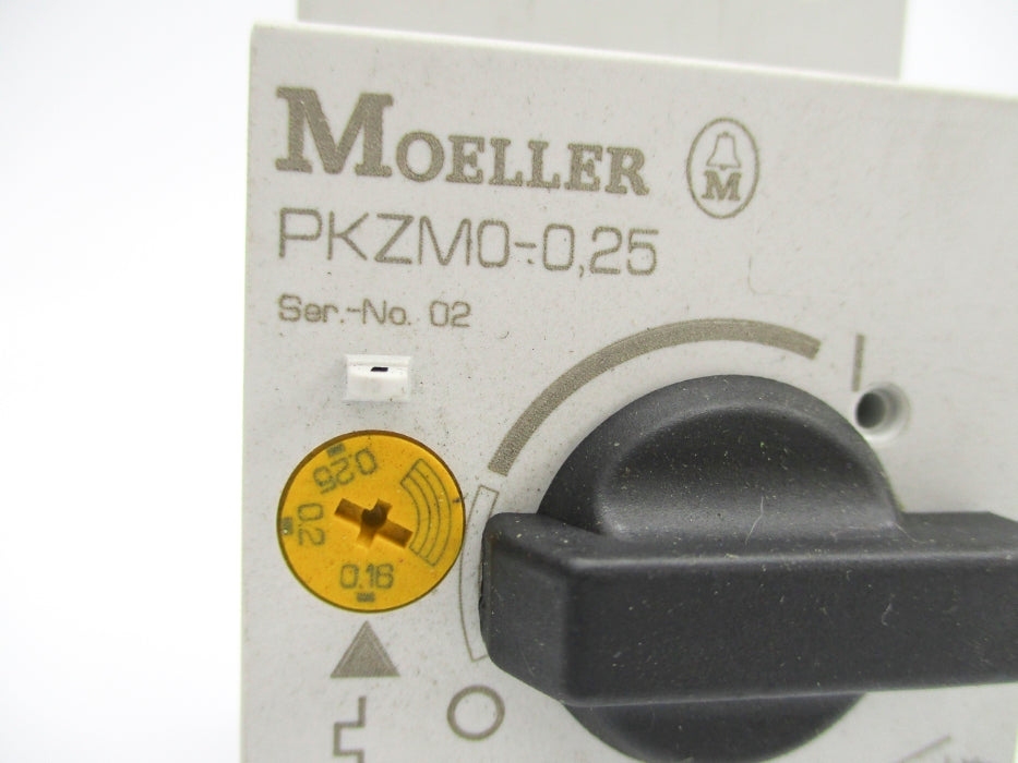 KLOCKNER MOELLER PKZM0-0.25 0.16-0.25A NSNP