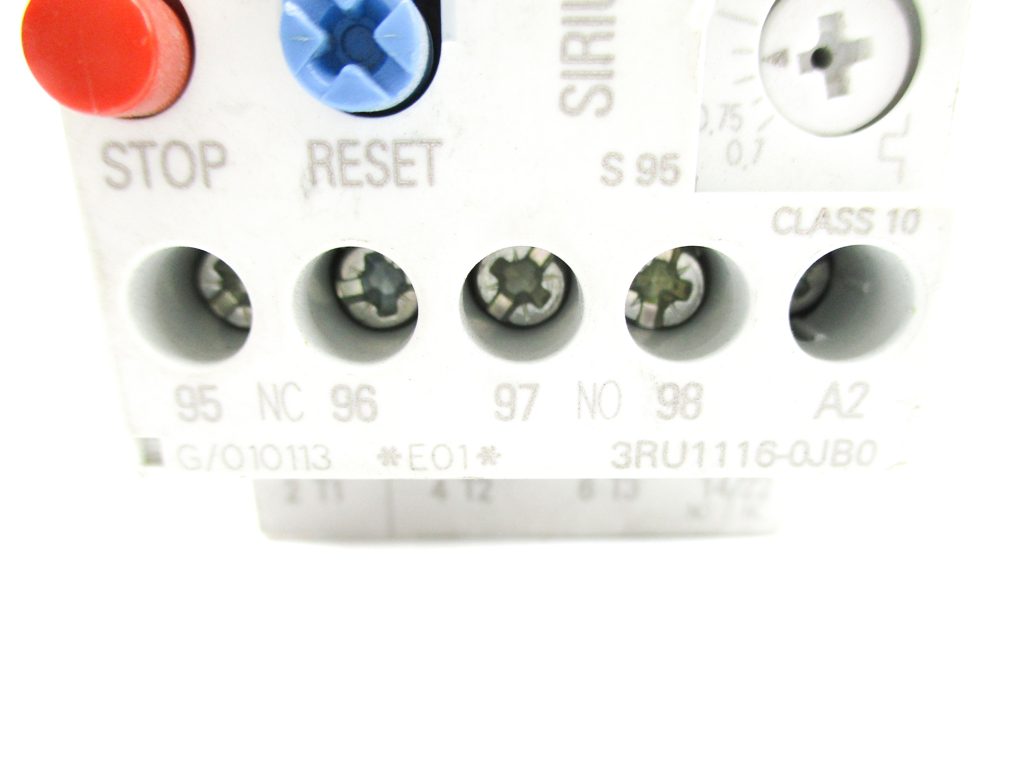 SIEMENS 3RU1116-0JB0 600VAC 0.7-1A NSNP