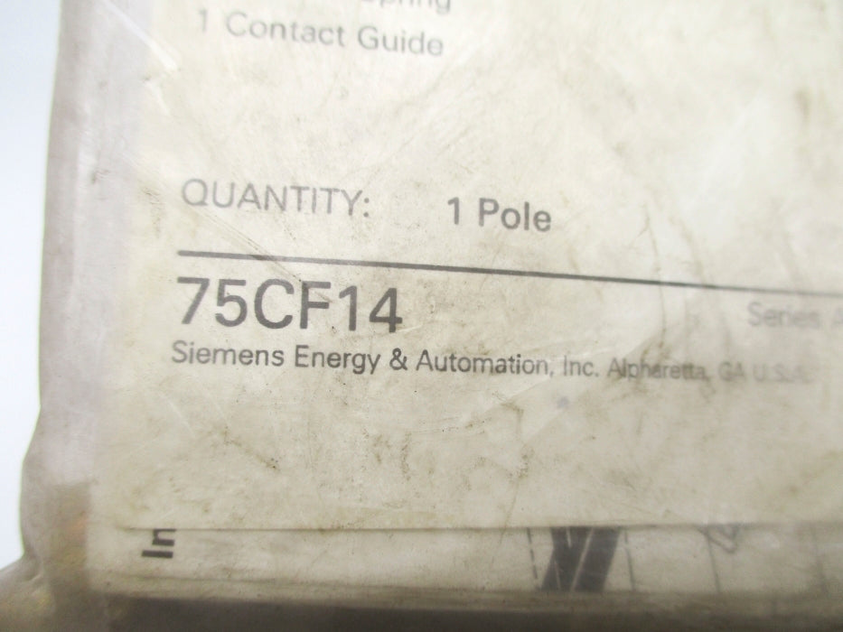 SIEMENS 75CF14 SER. A NSMP