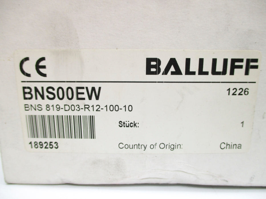 BALLUFF BNS-819-D03-R12-100-10 NSMP