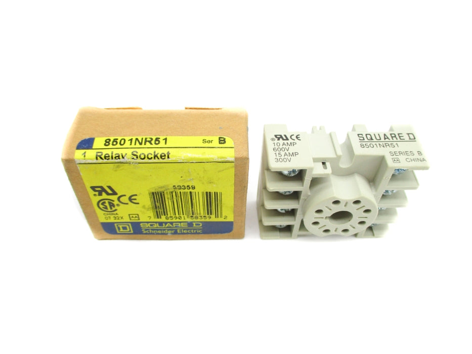 SQUARE D 8501NR51 SER. B 600V 10A NSMP