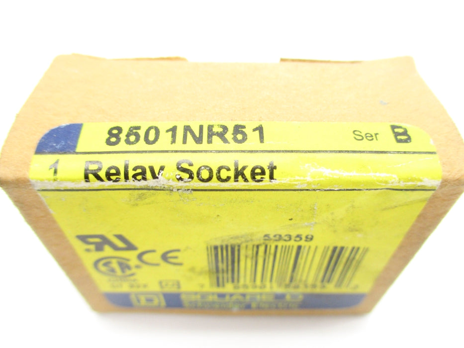 SQUARE D 8501NR51 SER. B 600V 10A NSMP