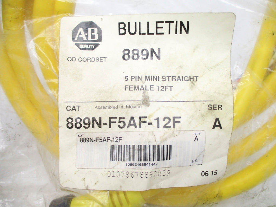 INDUSTRIAL SPARE PART 889N-F5AF-12F SER. A NSMP